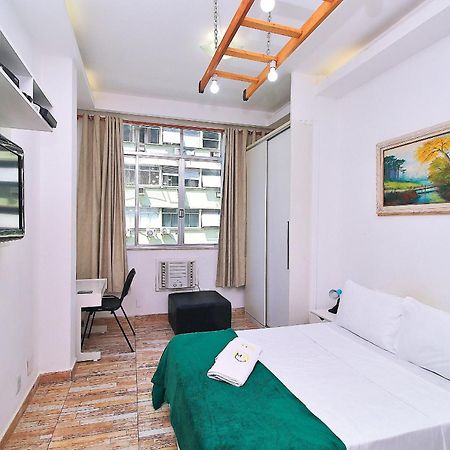 Studio Para 4 Pessoas Com Vista Mar Em Copacabana Рио-де-Жанейро Экстерьер фото