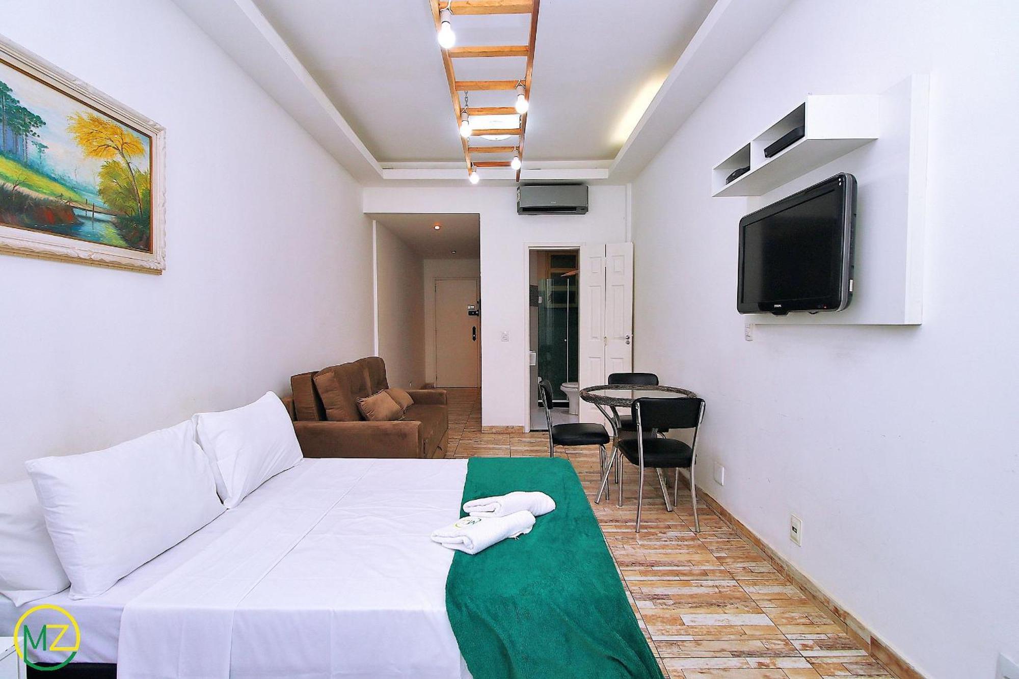 Studio Para 4 Pessoas Com Vista Mar Em Copacabana Рио-де-Жанейро Экстерьер фото
